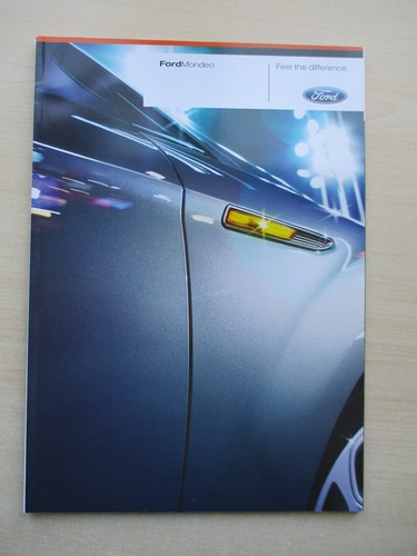 Ford mondeo sales brochure - mondeo,