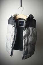 Next Boys Grey Hooded Puffer