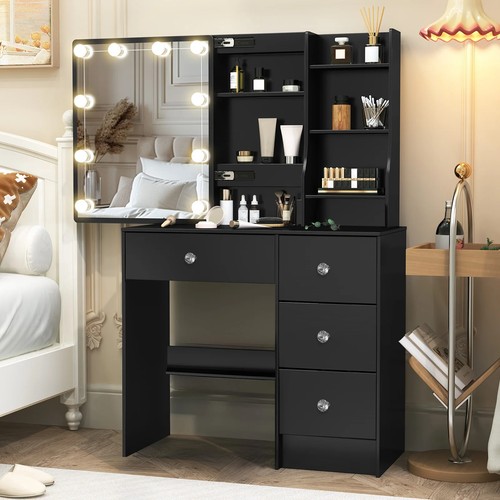 Black vanity dressing - vanity,