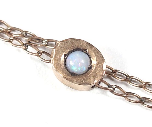 Antique gold filled - antique, opal