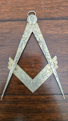 Antique 1904 solid - solid, silver