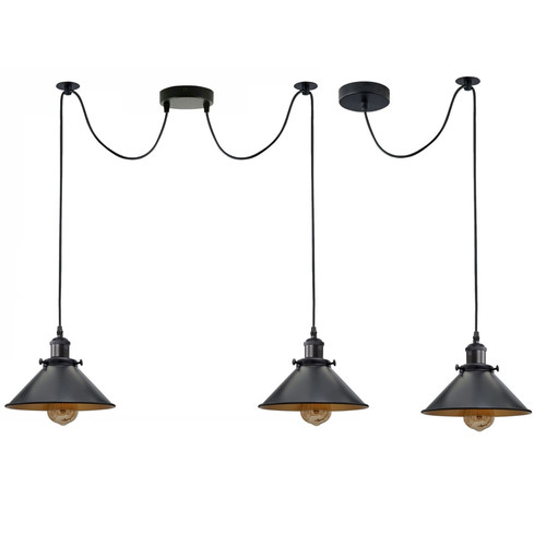 Modern spider pendant - pendant, light