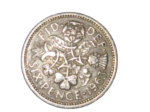 Very rare six pence coin - very, 6p