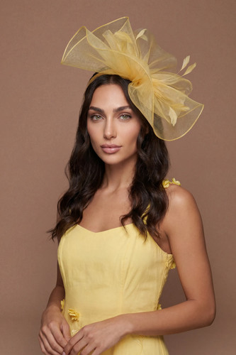 Coast lemon fascinator womens - coast,