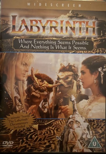 Labyrinth dvd david bowie - ,