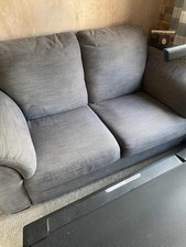 2 Seater Grey Sofa. From next