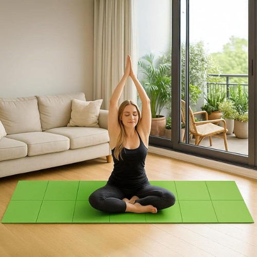 Foldable yoga mat - foldable,