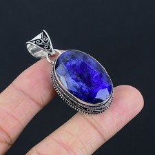 Blue Sapphire Oval Gemstone