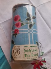 Vintage Irish Linen Tea Towel
