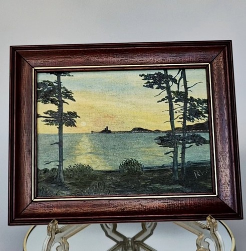 Vintage 1985 original oil - vintage,