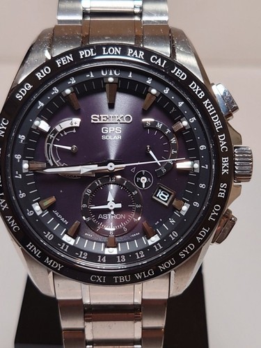 Seiko astron gps solar watch - astron,