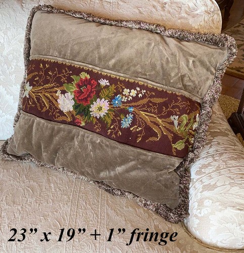 Down filled throw pillow - 23",