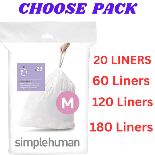 Simplehuman bin liners - simplehuman, m