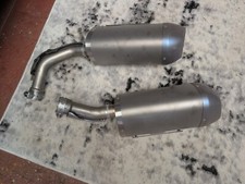 2009-2014 Yamaha YZF-R1 14B Standard OEM Exhaust Silencers PAIR Right / Left