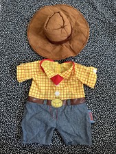 Build A Bear Toy Story Duffy Bear  Sheriff Woody Outfit cowboy costume