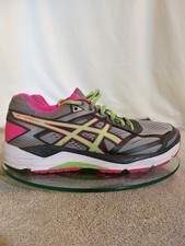 ASICS Womens Gel-Foundation 12 Gray Road Running Shoes, Size: 8.5    #ZZ29+24