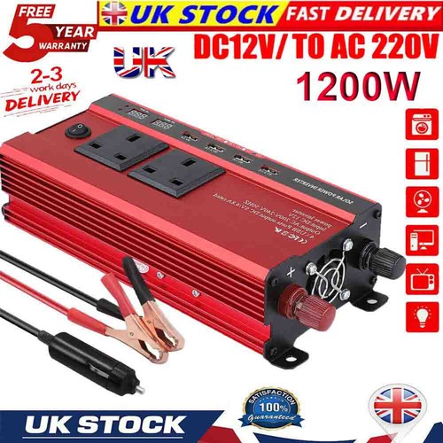 1200w power inverter 12v to - dc,