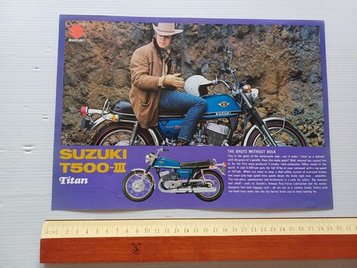 1970 suzuki titan 500 iii - suzuki,