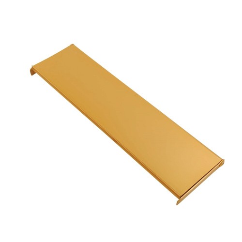 Bright gold aluminium - bright, letter