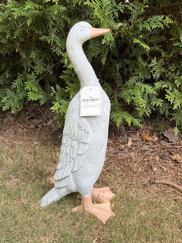 Garden goose statue resin - garden,