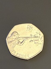 2012 Olympics Shooting (2011 50p Coin) - Others Available