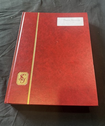 French colonial stamp album - colonial,
