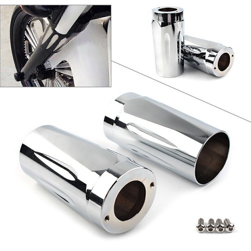 Chrome fork boot slider cover - chrome,