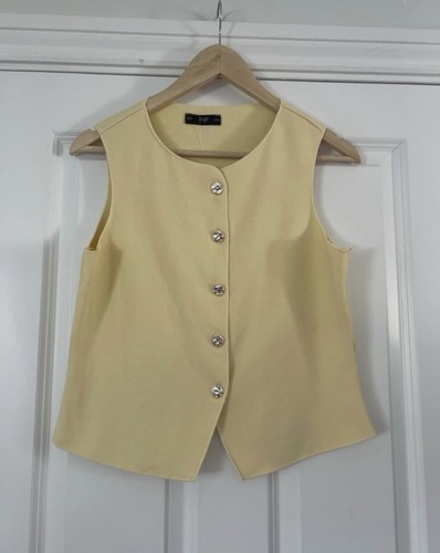 Butter yellow sleeveless - f&f,