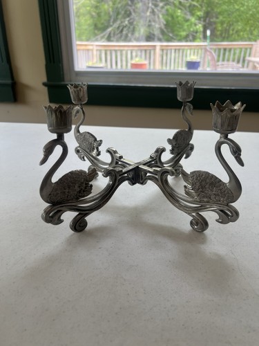 Elegant swan silver plated - elegant,