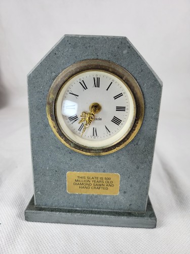Mercedes clock heavy slate - mercedes,