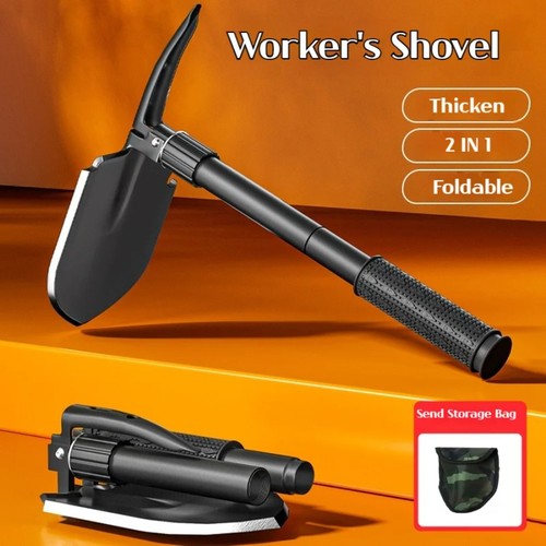Foldable camping shovel - foldable,