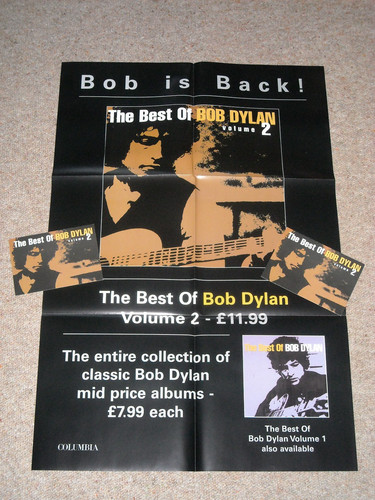 Bob dylan record - dylan, promo