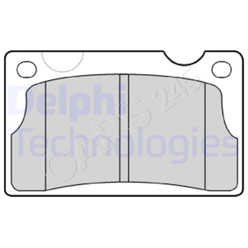 Delphi disc brake - delphi,