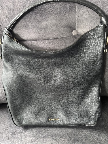 Whistles black pebble leather - whistles,