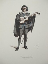 PRINT MASKS OF COMEDY