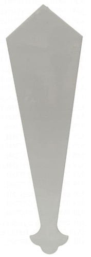 White fascia finial upvc - fascia,