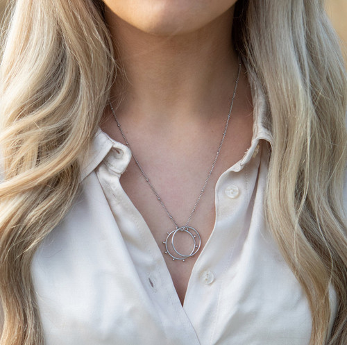 Stainless steel necklace - 10,