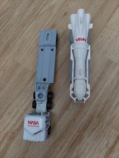 Vintage Matchbox NASA Kenworth Tractor With x2 Low Bed Trailer, 1 NASA Rocket