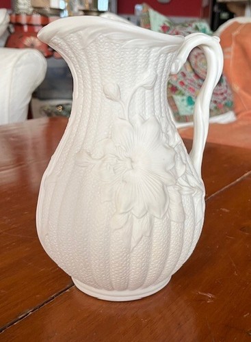 Antique porcelain 19c white - porcelain,