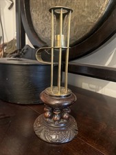 Antique Birdcage Stable Candlestick