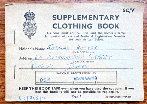 Ww2 supplementary clothing - supplementary,