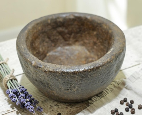 Antique sand stone round - antique,
