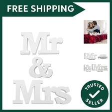 Mr & Mrs Letters for Wedding
