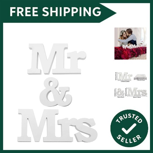 Mrs letters for wedding - mr,