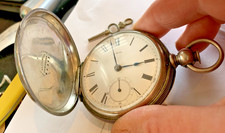 AW co Waltham pocket watch