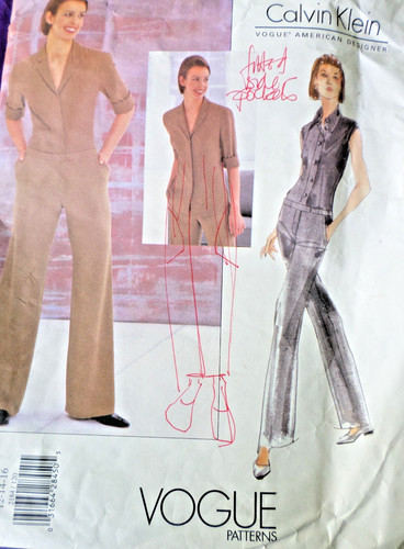 Vogue calvin klein sewing - vogue,