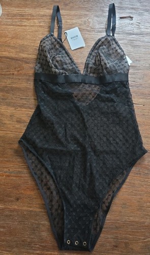 Wolford lace logo bodysuit - ,