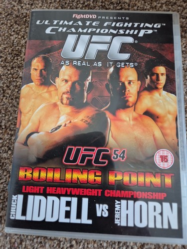 Ufc boiling point dvd - ufc, 54