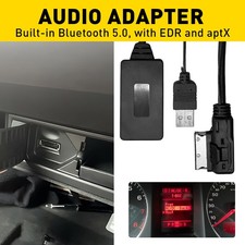 2G Mmi Bluetooth Adapter Audio Cable for  Audi A3 A4 A5 A6 Q3 Q5 TT R8 Skoda VW