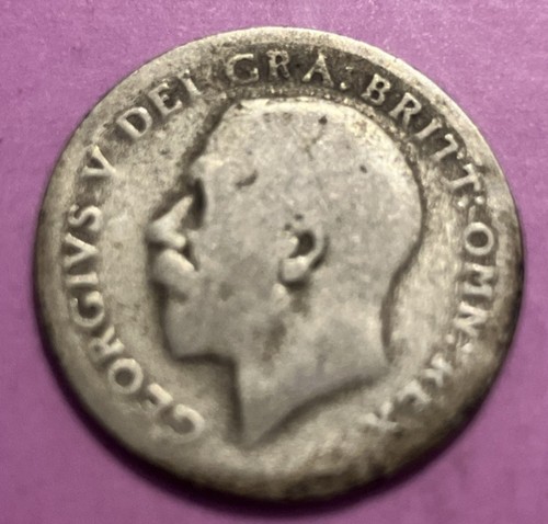 Antique sixpence george v - 6d,